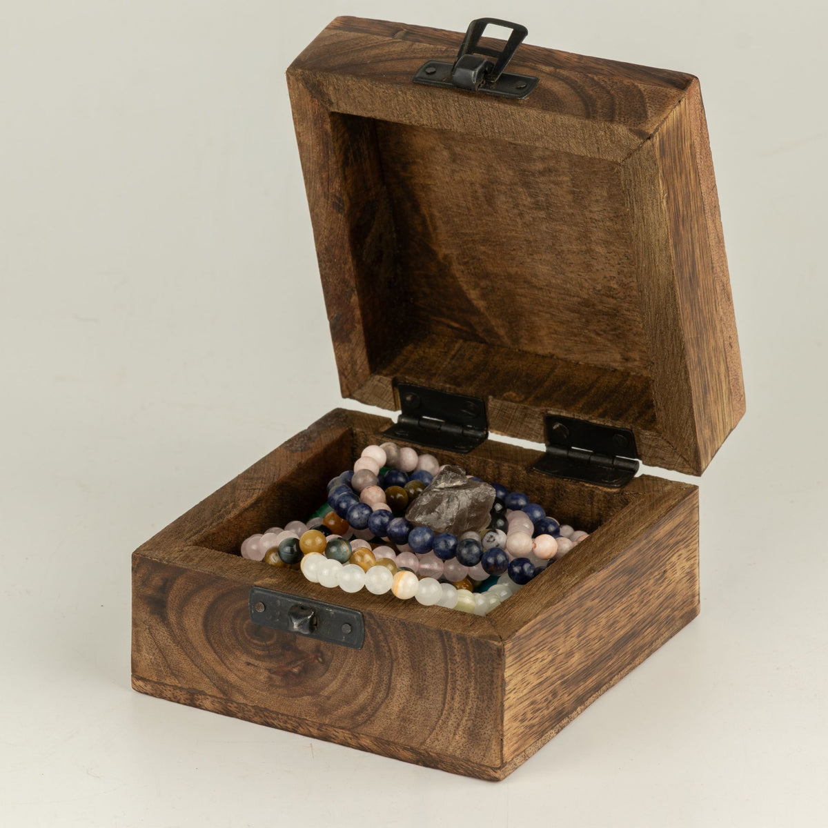 Small Enamelled Box -  Aquarius