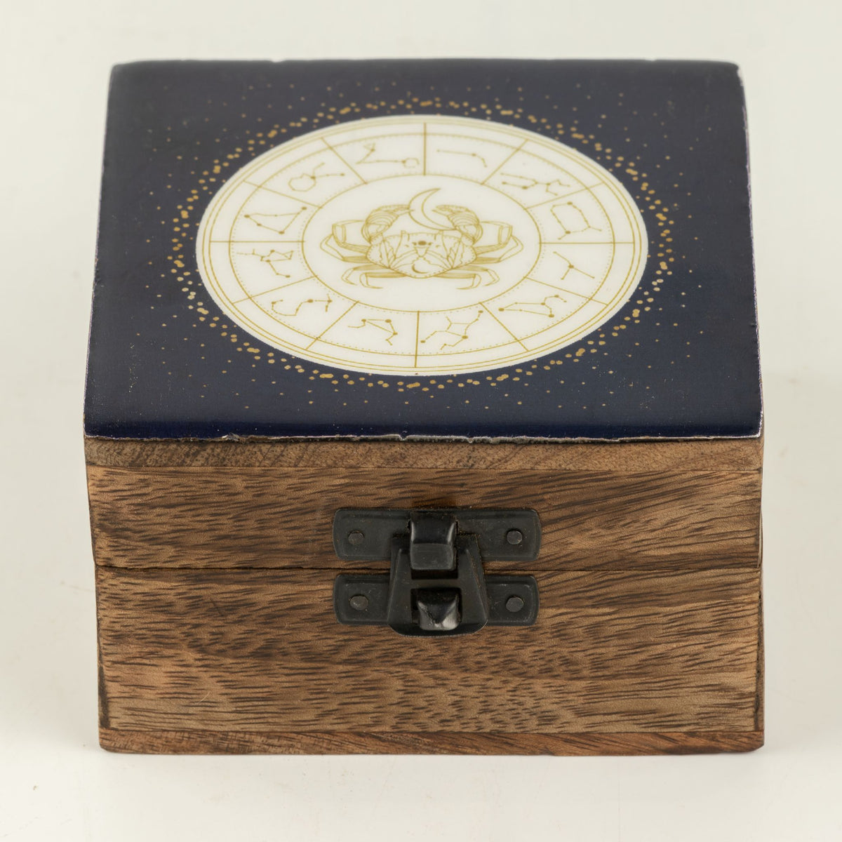 Small Enamelled Box -  Cancer