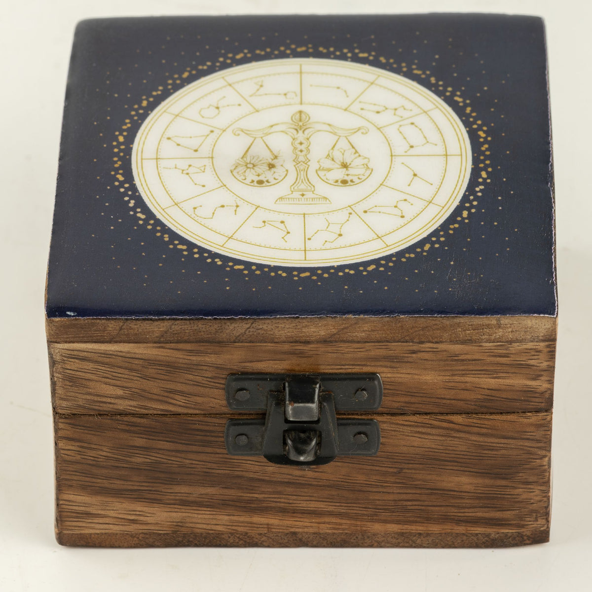 Small Enamelled Box -  Libra