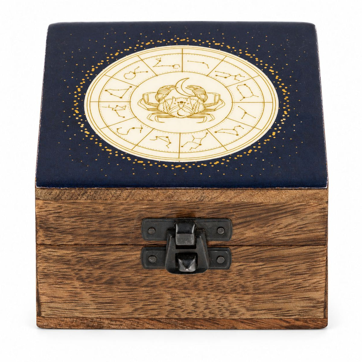 Small Enamelled Box -  Cancer